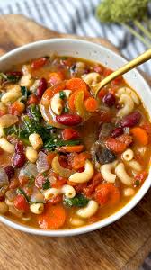 12 min minestrone soup
